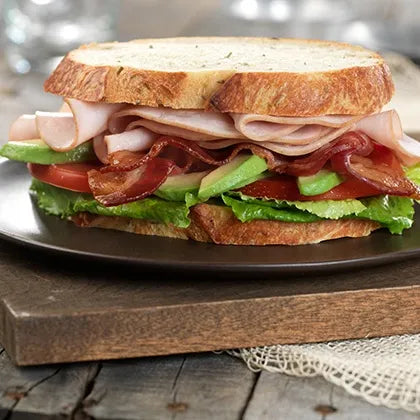 Homemade BLT Turkey Sandwich